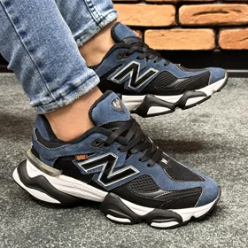 کتانی اسپرت مردانه مدل نیوبالانس 9060 NEW BALANCE رنگ سرمه ای