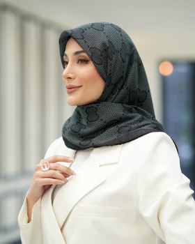 روسری نخی قواره 90 30194