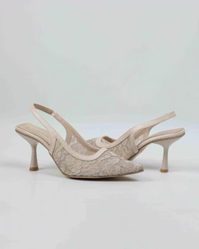 740 - پاشنه توری ساده 740