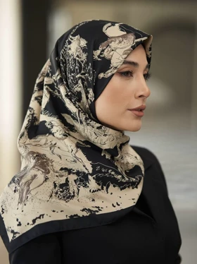 روسری ساتن ماندو