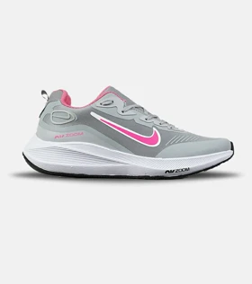 کفش کتانی مردانه و زنانه طوسی صورتی NIKE Air Zoom مدل 7831