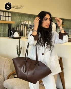کیف مینیمال چرم طبیعی