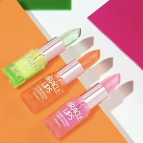 رژ لب براق جامد گلدن رز, مدل Miracle Lips رنگ Bright Pink شماره 102 – 4.2 گرم