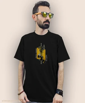 تیشرت مردانه و زنانه طرح شیطان کش شخصیت زنیتسو کد 897