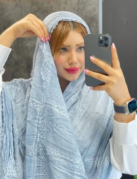 شال گلدوزی آوا کد : L018