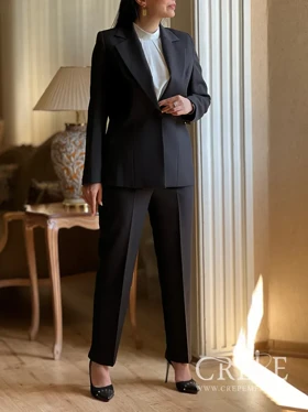 ست کت و شلوار یقه انگلیسی