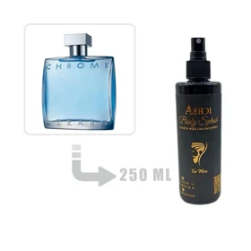 بادی اسپلش عطر ادکلن آزارو کروم مردانه 250 میل Azzaro Chrome for Men 250ml
