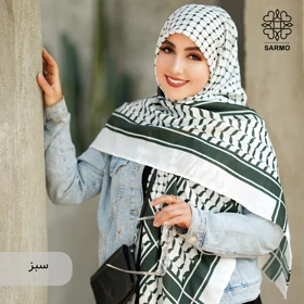 روسری نخ پنبه کوفیا
