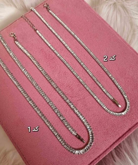 ست دستبند و گردنبند تنیسی