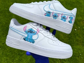 کفش اسپرت air force طرح Stitch ایرفورس نایک nike کد 157679
