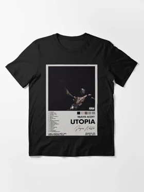 تیشرت تراویس اسکات طرح Rappers Shaping Culture کد 179963