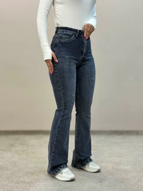 شلوار جین (بوتکات) دمپا سورمه ای 2181