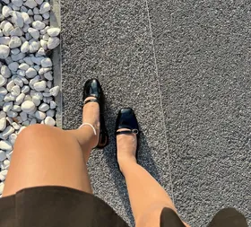 کفش زنانه ماری جین مدل لاوین پشت بسته