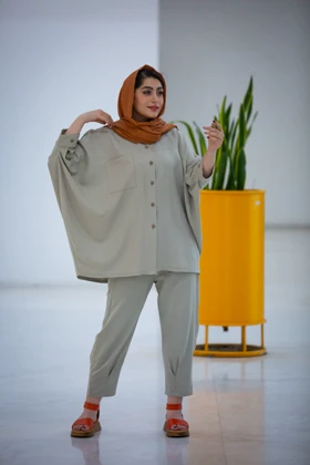 مانتو شلوار لوئیز جودون سوین