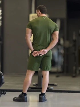 ست تیشرت و شلوارک نایک (Nike) پارچه فلامنت تنفسی (درای فیت)