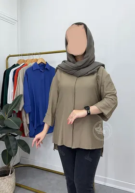 مانتو جلو دکمه