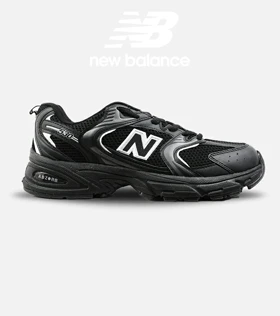 کفش کتانی مردانه و زنانه مشکی NEW BALANCE 530 مدل 3141