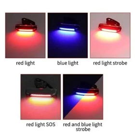 چراغ خطر عقب شارژی 100 LUMENS