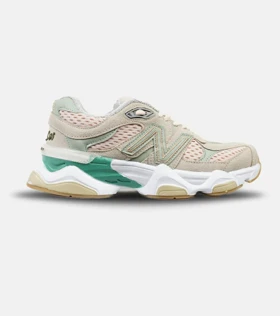کفش کتانی بزرگ پا طوسی سبز گلبهی NEW BALANCE 9060