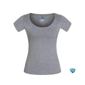 تاپیک تیشرت آستین کوتاه women-tishirt-grey
