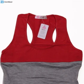 ست شورت و نیم‌تنه زنانه کوزا مدل my9140-1 رنگ قرمز