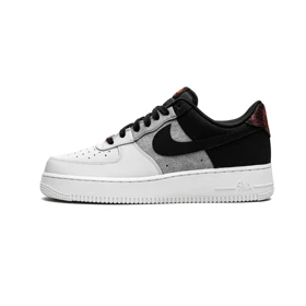 نایک ایر فورس وان مشکی طوسی Nike Air Force 1 Black Grey
