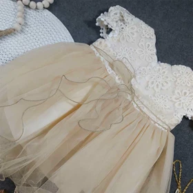پیراهن عروس مجلسی دخترانه کیفدار