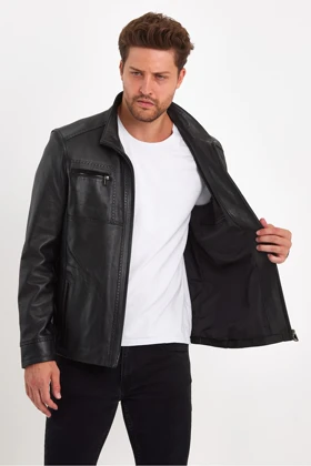 کت و ژاکت مردانه nero-leather-fur nero-leather-fur