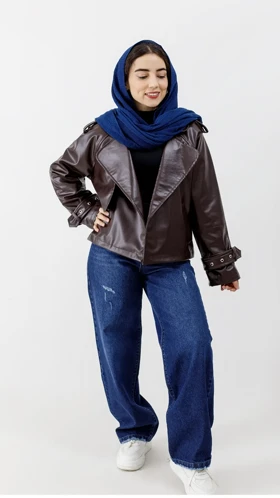 کت چرم کلاسیک