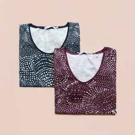 تیشرت پایین کش صدف