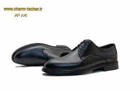 کفش مردانه بزرگ‌پا رسمی مجلسی چرم طبیعی
