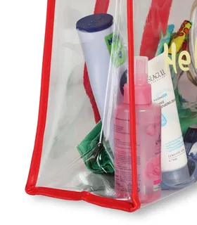 کیف استخری شفاف ضد آب طرح Hello Summer کد 15121