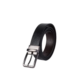 کمربند چرم دو رو مردانه مدل فینش