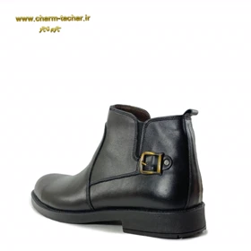 نیم بوت بزرگ پا مردانه چرم طبیعی