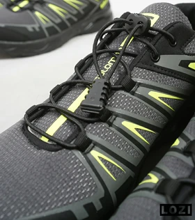 کفش کتانی بزرگ پا مشکی سبز Salomon X ULTRA
