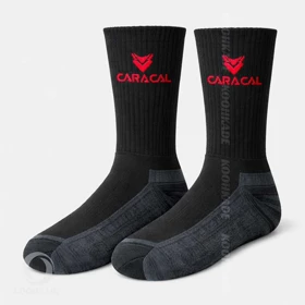 جوراب ساق متوسط کاراکال CA-C601 (مشکی)