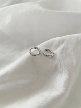گوشواره حلقه‌ای ساده