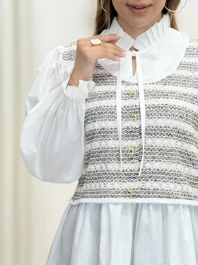 4556-شومیز عروسکی بارلی