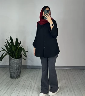 مانتو دکمه دار برکه 2