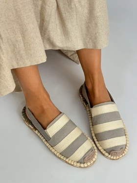 صندل کتان راه راه 2902