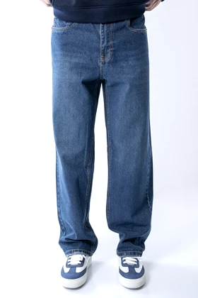 شلوار جین نیم بگ مردانه