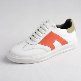 کفش کتانی چرم زنانه2004