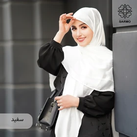 روسری ساتن ابریشم نفیس