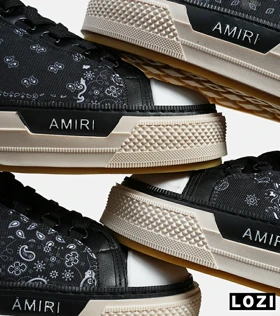 کفش اسنیکرزمشکی سفید Amiri Vintage