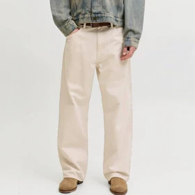 شلوار جین نیم بگ بدون جنسیت jack & jones کد 366