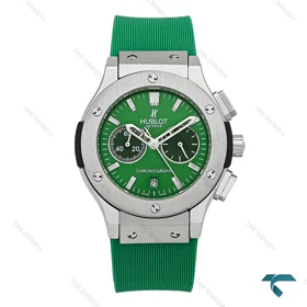 ساعت هابلوت زنانه سه موتوره سیلور سبز Hublot-7268-L