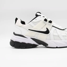 کتانی نایک V2K سفید مشکی دخترانه کد 6869