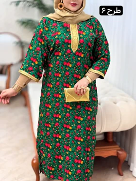 پیراهن نخ طلاکوب 3167