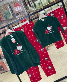 بلوز و شلوار پولار ضخیم زنانه سیاه اینجه کد HK307-A