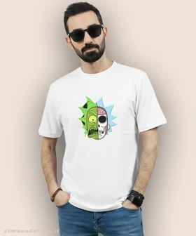 تیشرت مردانه و زنانه طرح ریک اند مورتی کد 895